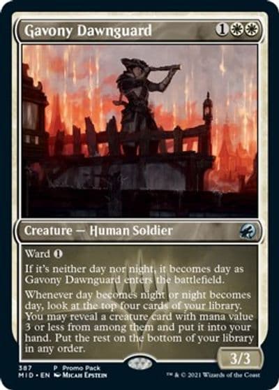 Gavony Dawnguard Promo Pack: Innistrad: Midnight Hunt Magic card