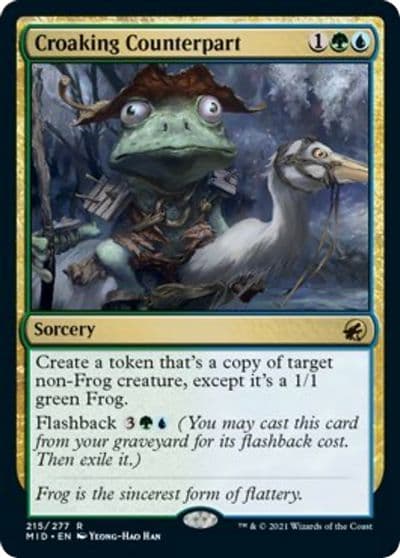 Croaking Counterpart Innistrad: Midnight Hunt Magic card