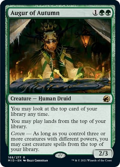 Augur of Autumn Innistrad: Midnight Hunt Magic card