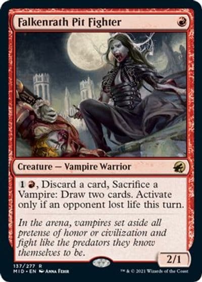 Falkenrath Pit Fighter Innistrad: Midnight Hunt Magic card