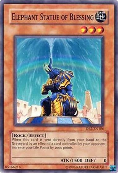 Elephant Statue of Blessing Dark Revelation Volume 2 Yu-Gi-Oh! card