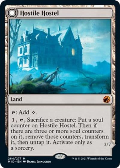 Hostile Hostel Innistrad: Midnight Hunt Magic card