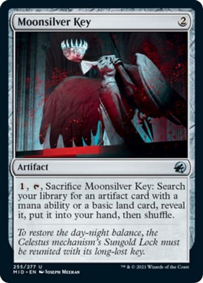 Moonsilver Key Innistrad: Midnight Hunt Magic card