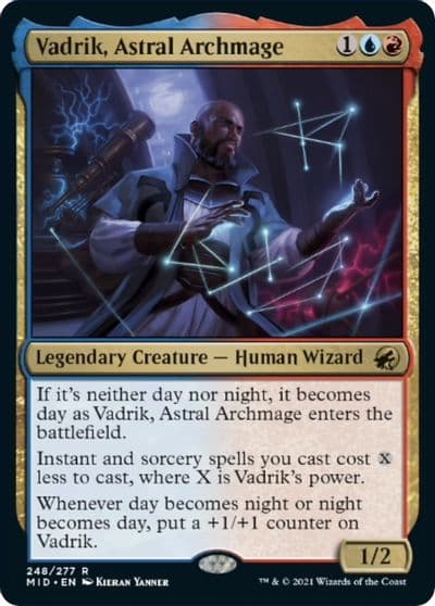 Vadrik Astral Archmage Innistrad: Midnight Hunt Magic card