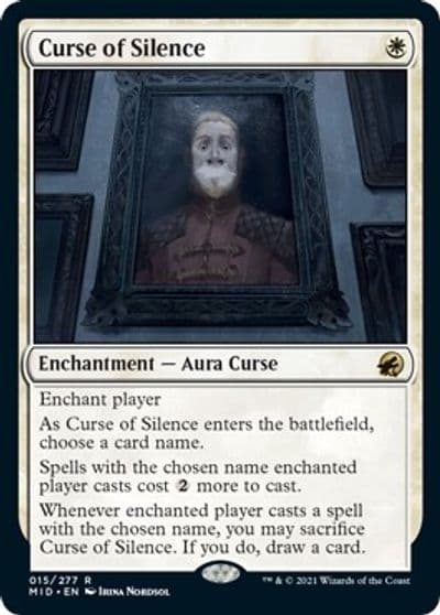 Curse of Silence Innistrad: Midnight Hunt Magic card