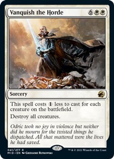 Vanquish the Horde Innistrad: Midnight Hunt Magic card