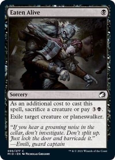 Eaten Alive Innistrad: Midnight Hunt Magic card