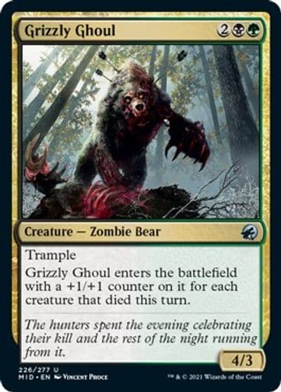 Grizzly Ghoul Innistrad: Midnight Hunt Magic card