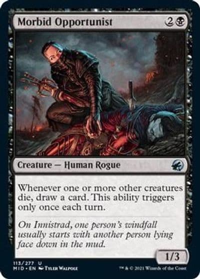 Morbid Opportunist Innistrad: Midnight Hunt Magic card