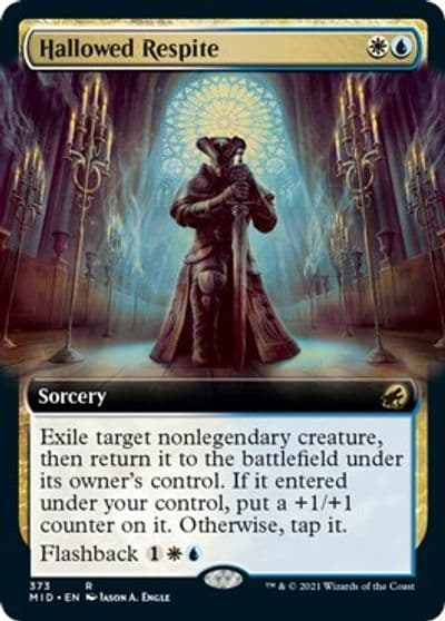 Hallowed Respite Extended Art Innistrad: Midnight Hunt Magic card