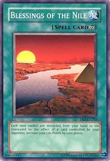 Blessings of the Nile Dark Revelation Volume 2 Yu-Gi-Oh! card