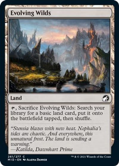 Evolving Wilds Innistrad: Midnight Hunt Magic card
