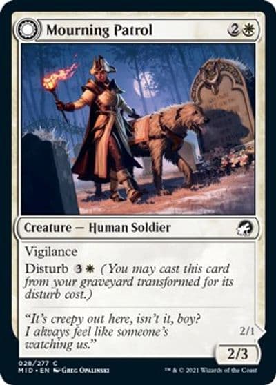 Mourning Patrol Innistrad: Midnight Hunt Magic card