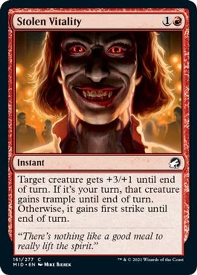Stolen Vitality Innistrad: Midnight Hunt Magic card