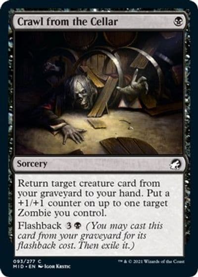 Crawl from the Cellar Innistrad: Midnight Hunt Magic card