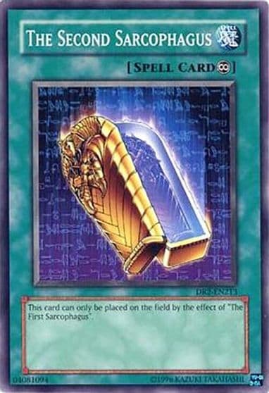 The Second Sarcophagus Dark Revelation Volume 2 Yu-Gi-Oh! card