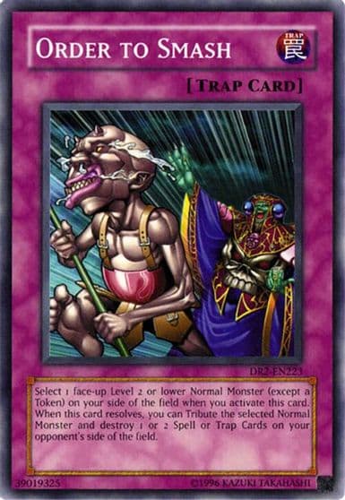 Order to Smash Dark Revelation Volume 2 Yu-Gi-Oh! card