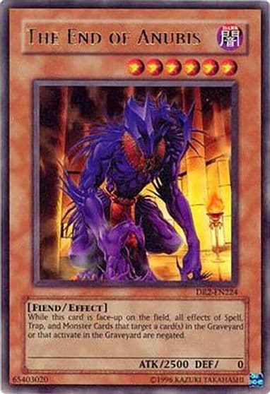 The End of Anubis Dark Revelation Volume 2 Yu-Gi-Oh! card