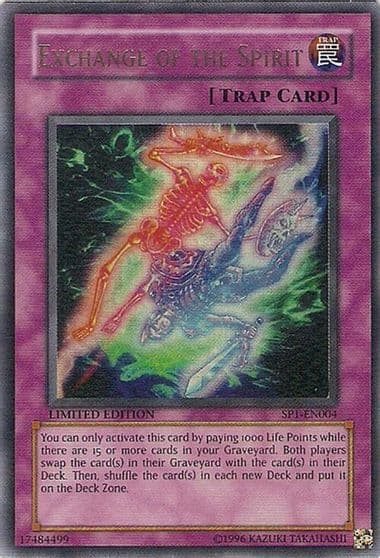 Exchange of the Spirit Sneak Preview Series 1 Yu-Gi-Oh! card