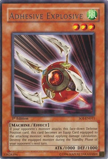 Adhesive Explosive Shadow of Infinity Yu-Gi-Oh! card