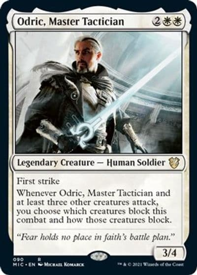 Odric Master Tactician Commander: Innistrad: Midnight Hunt Magic card