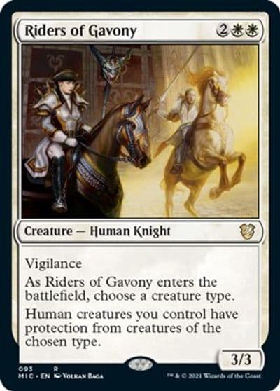Riders of Gavony Commander: Innistrad: Midnight Hunt Magic card