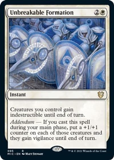 Unbreakable Formation Commander: Innistrad: Midnight Hunt Magic card