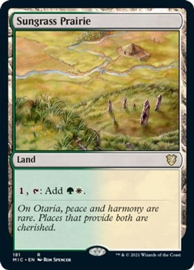 Sungrass Prairie Commander: Innistrad: Midnight Hunt Magic card