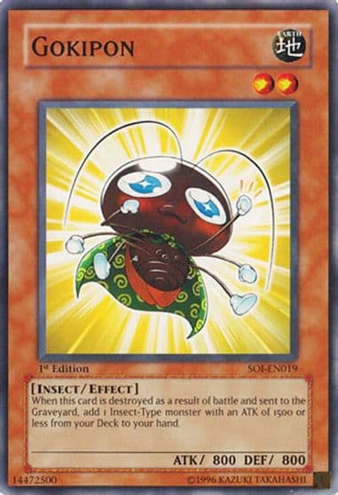 Gokipon Shadow of Infinity Yu-Gi-Oh! card