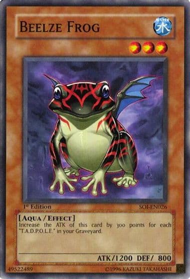 Beelze Frog Shadow of Infinity Yu-Gi-Oh! card