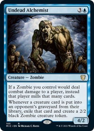 Undead Alchemist Commander: Innistrad: Midnight Hunt Magic card