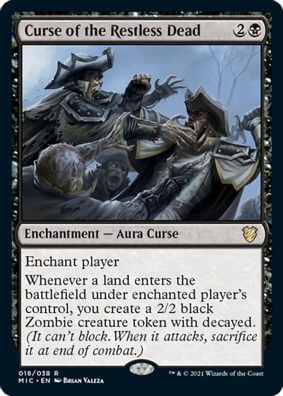 Curse of the Restless Dead Commander: Innistrad: Midnight Hunt Magic card
