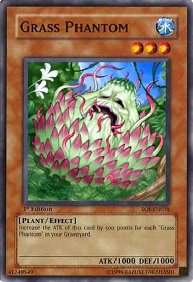 Grass Phantom Shadow of Infinity Yu-Gi-Oh! card