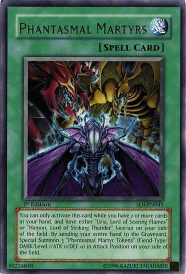 Phantasmal Martyrs Shadow of Infinity Yu-Gi-Oh! card