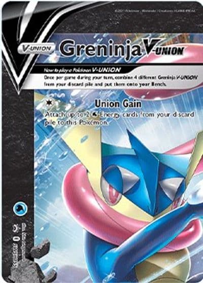 Greninja V-UNION - SWSH155 SWSH: Sword & Shield Promo Cards Pokemon card