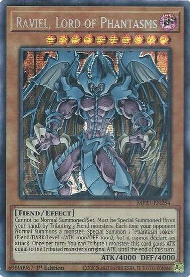 Raviel Lord of Phantasms 2021 Tin of Ancient Battles Yu-Gi-Oh! card