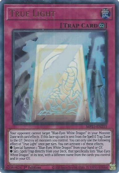 True Light 2021 Tin of Ancient Battles Yu-Gi-Oh! card