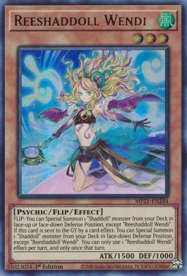 Reeshaddoll Wendi 2021 Tin of Ancient Battles Yu-Gi-Oh! card