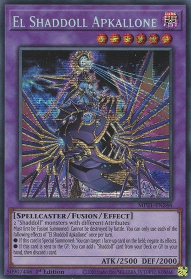 El Shaddoll Apkallone 2021 Tin of Ancient Battles Yu-Gi-Oh! card
