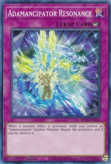 Adamancipator Resonance 2021 Tin of Ancient Battles Yu-Gi-Oh! card
