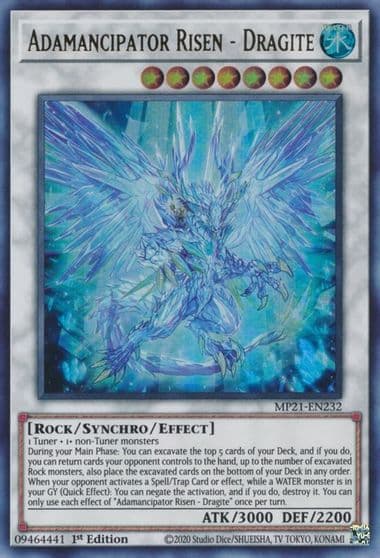 Adamancipator Risen Dragite 2021 Tin of Ancient Battles Yu-Gi-Oh! card