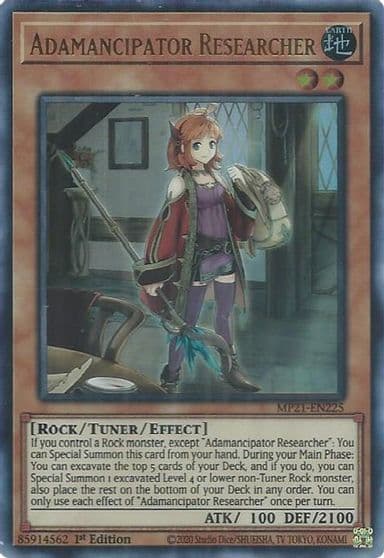 Adamancipator Researcher 2021 Tin of Ancient Battles Yu-Gi-Oh! card