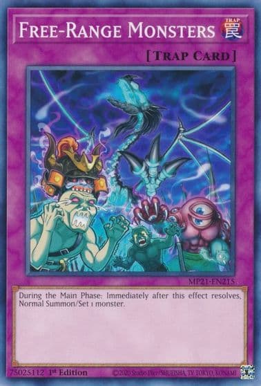 Free Range Monsters 2021 Tin of Ancient Battles Yu-Gi-Oh! card