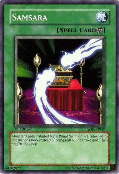Samsara Shadow of Infinity Yu-Gi-Oh! card