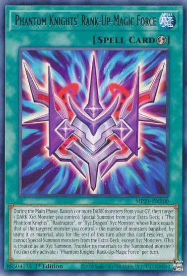 Phantom Knights Rank Up Magic Force 2021 Tin of Ancient Battles Yu-Gi-Oh! card