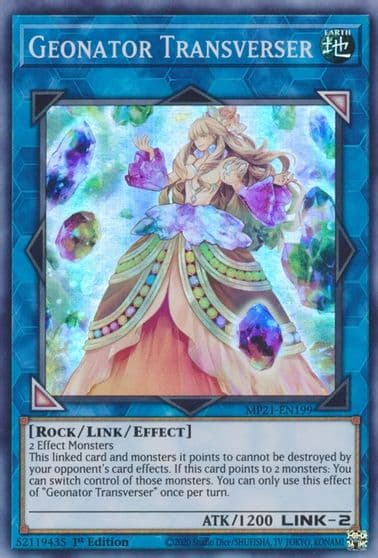 Geonator Transverser 2021 Tin of Ancient Battles Yu-Gi-Oh! card