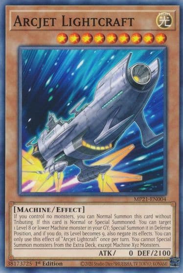 Arcjet Lightcraft 2021 Tin of Ancient Battles Yu-Gi-Oh! card