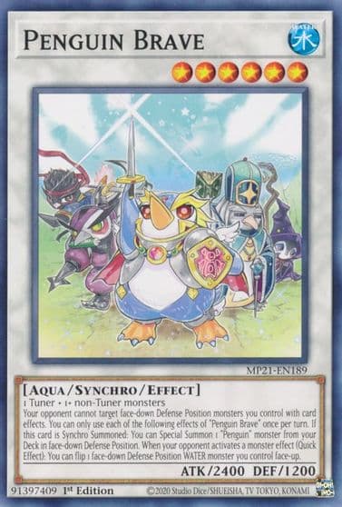 Penguin Brave 2021 Tin of Ancient Battles Yu-Gi-Oh! card