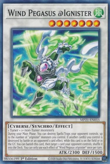 Wind Pegasus Ignister 2021 Tin of Ancient Battles Yu-Gi-Oh! card