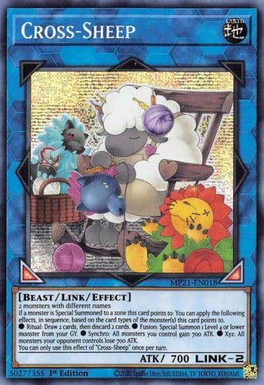 Cross Sheep 2021 Tin of Ancient Battles Yu-Gi-Oh! card